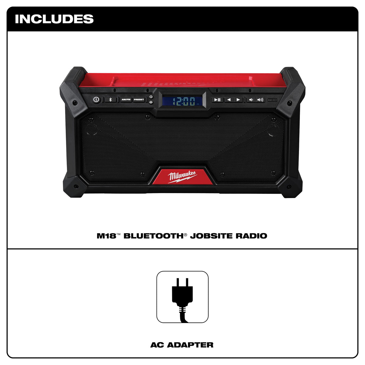 M18 - Cordless Jobsite Radio - 18 V
