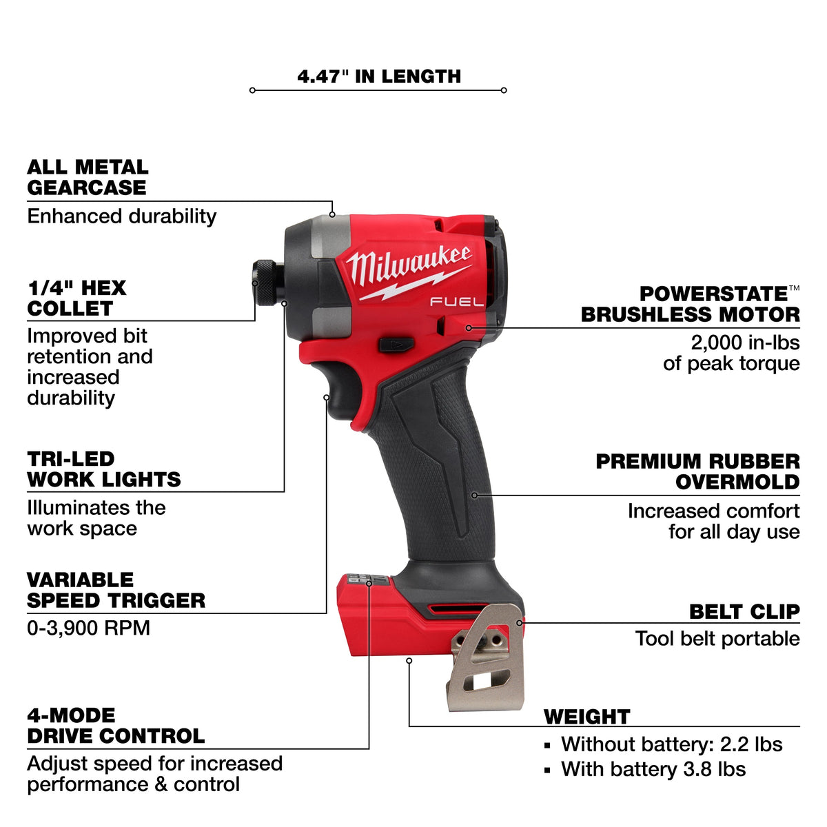 M18 - Brushless Compact Impact Driver Kit
