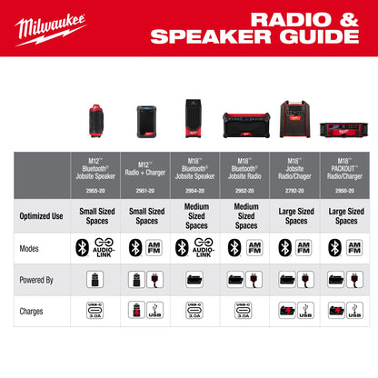 Impact Resistant Speaker - Bare Tool - Tool Only