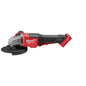Milwaukee® M18 FUEL™ 2980-20 Braking Small Cordless Angle Grinder With Paddle Switch, 6 in Dia Wheel, 5/8 in Arbor/Shank, 18 V, Li-Ion Battery, Paddle Switch