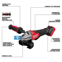 Braking Grinder - 5" Dia Wheel - 18 V