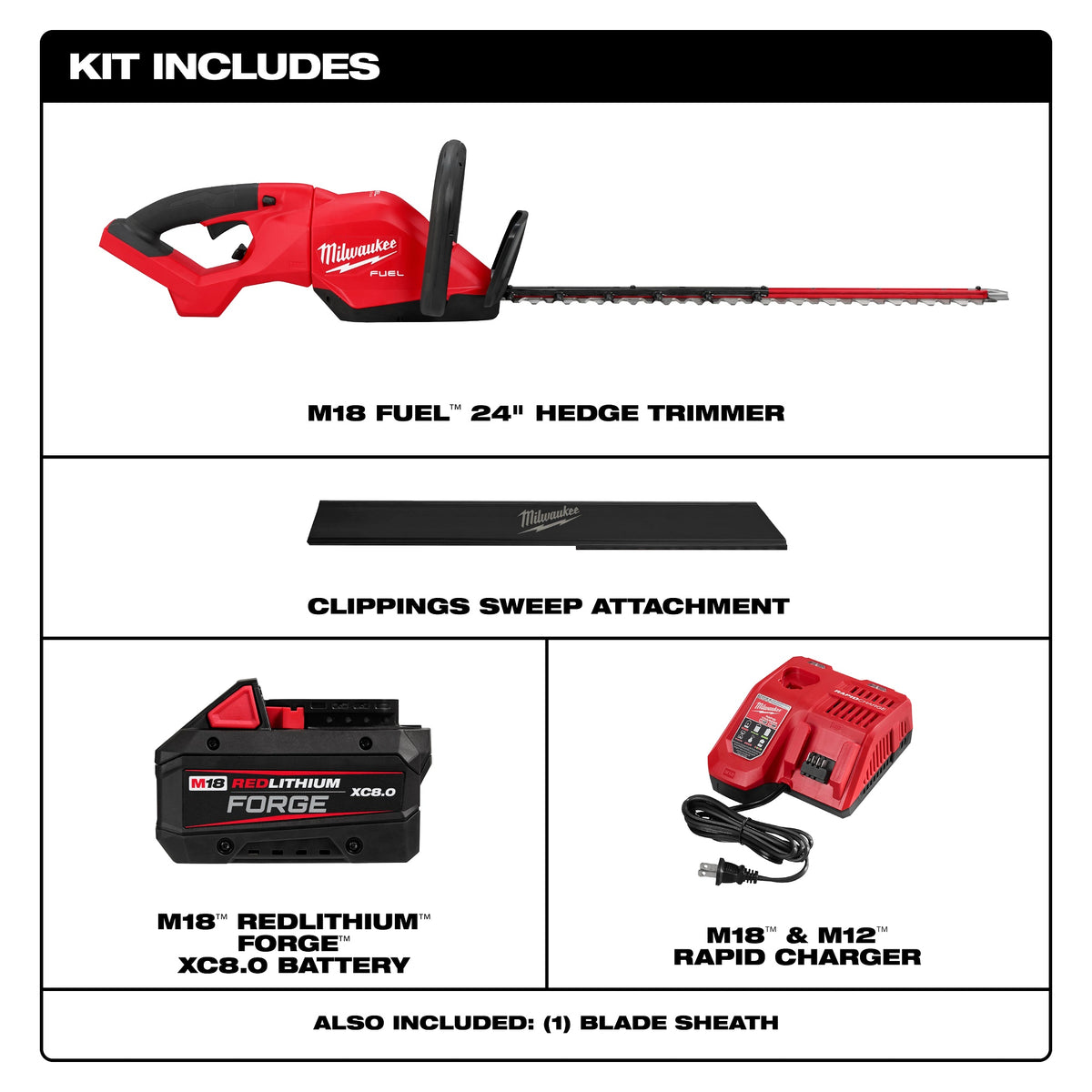 Fuel Trimmer Kit - Double Sided Blade