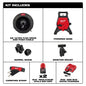 Milwaukee® 3318-22A 3318 M12 Camera Kit, 16 mm, 1080 pixel Resolution, 12 V, Li-Ion Battery