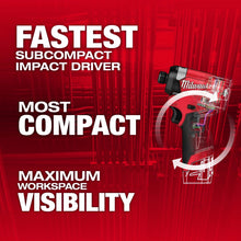 M12 - Brushless Impact Driver Kit - 1/4" Drive Hex Drive