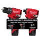 Milwaukee® 3494-22 3494 Combo Kit, 12 V, Li-Ion Battery