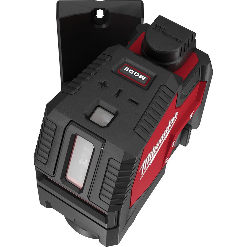 Cross Line and Plumb Points Laser Kit - 100 ft Measuring