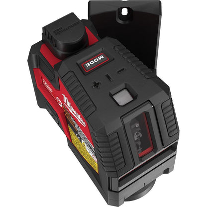 Cross Line and Plumb Points Laser Kit - 100 ft Measuring