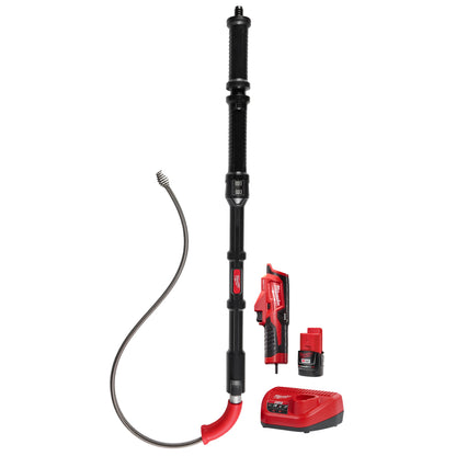 M12 TRAPSNAKE Toilet Auger, Black/Red