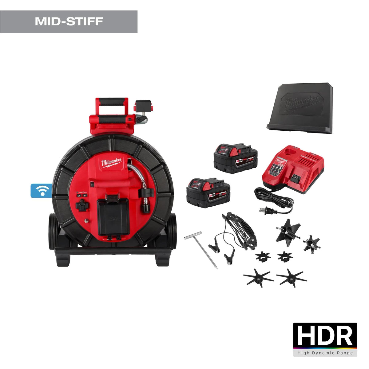Mid-Stiff Modular Pipeline Inspection Reel - 3975-22