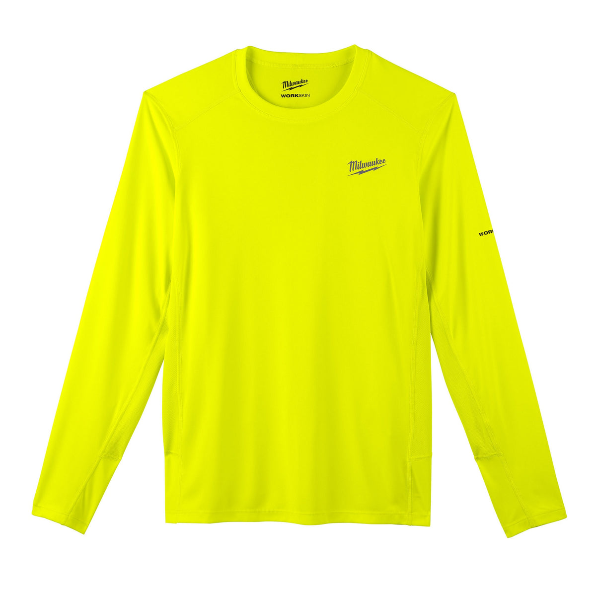 Long Sleeve Round Neck Performance T-Shirt - Polyester