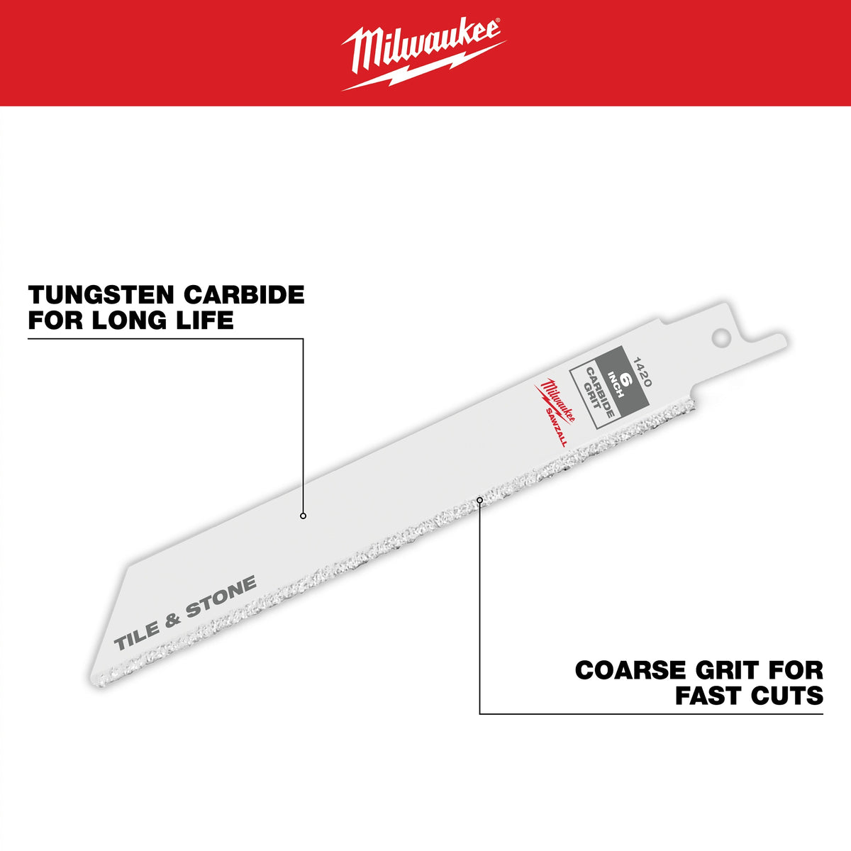 Performance Straight Back Reciprocating - Saw Blade