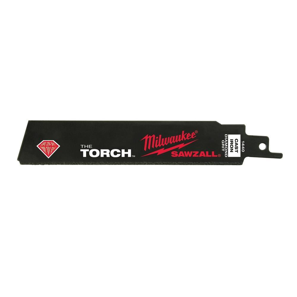 Straight Back Reciprocating Saw Blade - 6" - D6A Steel