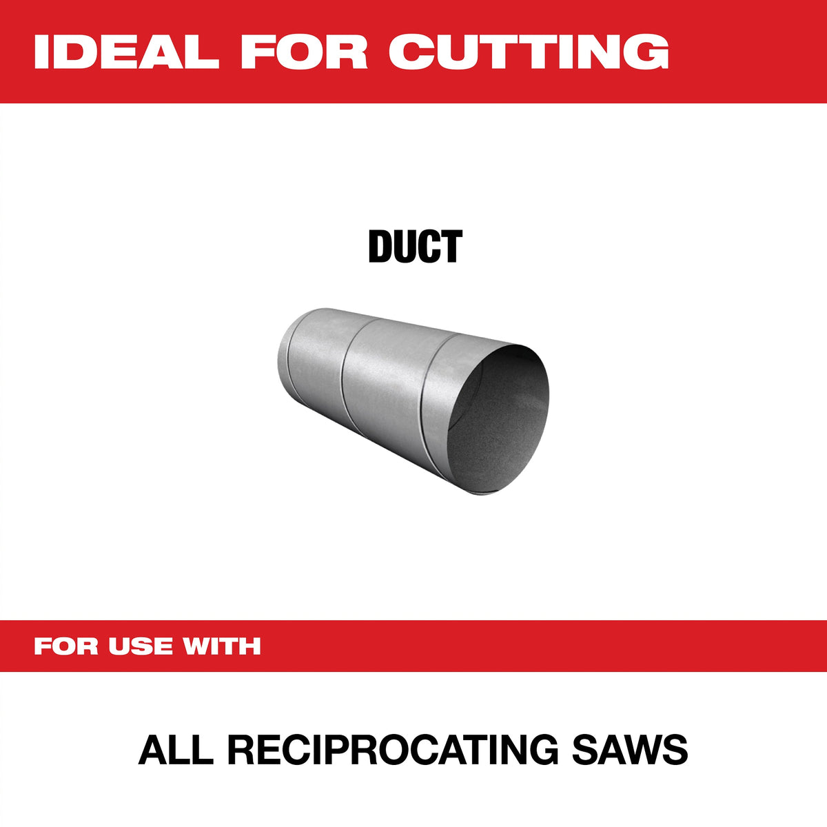 Straight Back Reciprocating Saw Blade - 30 TPI - Bi-Metal