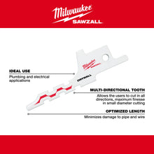 Tapered Back Reciprocating Saw Blade - Bi-Metal