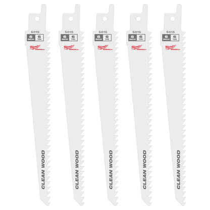 Fleam Ground Tapered Back Reciprocating Saw Blade - Bi-Metal