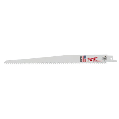 Fleam Ground Tapered Back Reciprocating Saw Blade - Bi-Metal