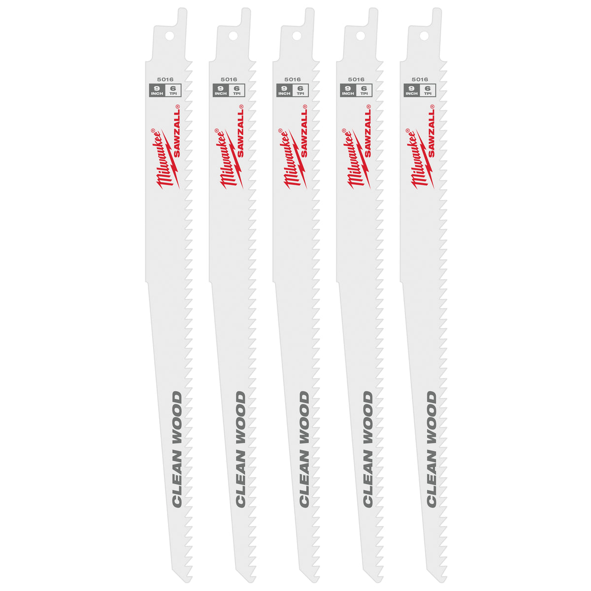 Fleam Ground Tapered Back Reciprocating Saw Blade - Bi-Metal