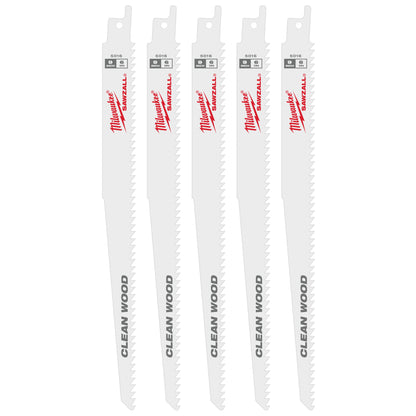 Fleam Ground Tapered Back Reciprocating Saw Blade - Bi-Metal