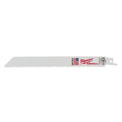 Straight Back Thin Kerf Reciprocating Saw Blade - 3/4"