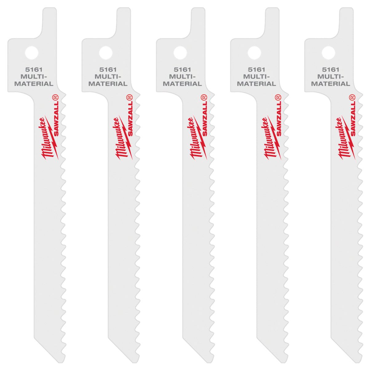 Straight Back Reciprocating Saw Blade - 10 TPI - Bi-Metal