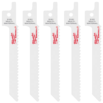 Straight Back Reciprocating Saw Blade - 10 TPI - Bi-Metal