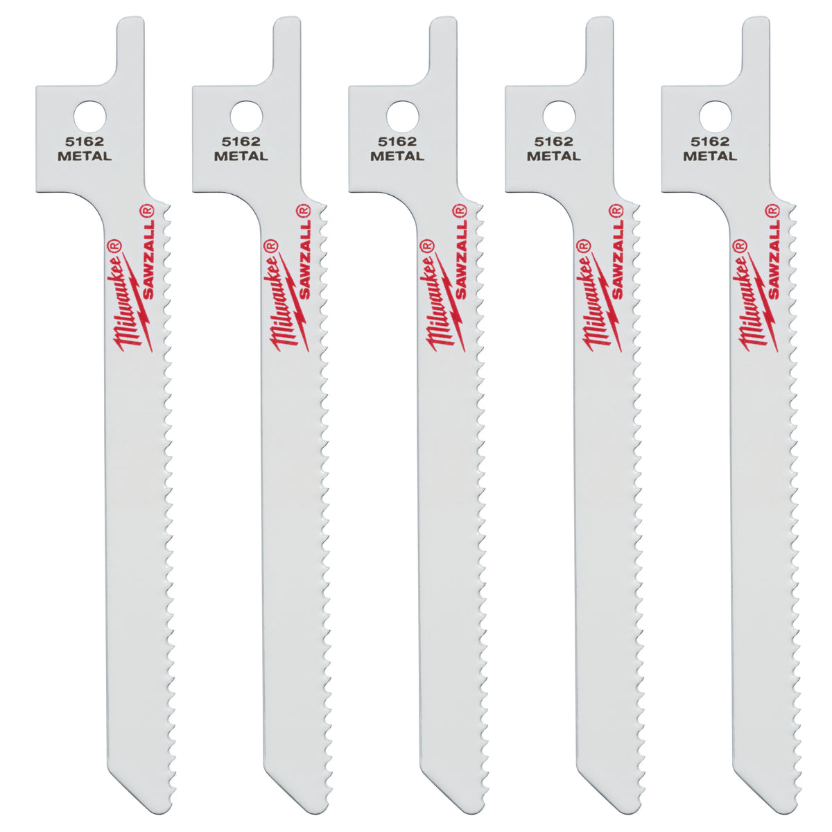 Straight Back Reciprocating Saw Blade - Bi-Metal - Sawzall