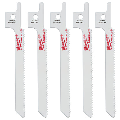 Straight Back Reciprocating Saw Blade - Bi-Metal - Sawzall