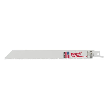 Performance Straight Back Reciprocating Saw Blade - 8"
