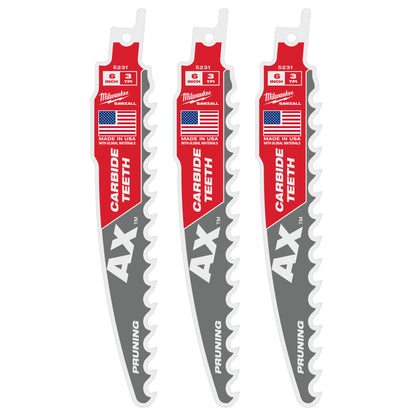 Ax - 18-Teeth Multi-Purpose Reciprocating Saw Blade - TPI