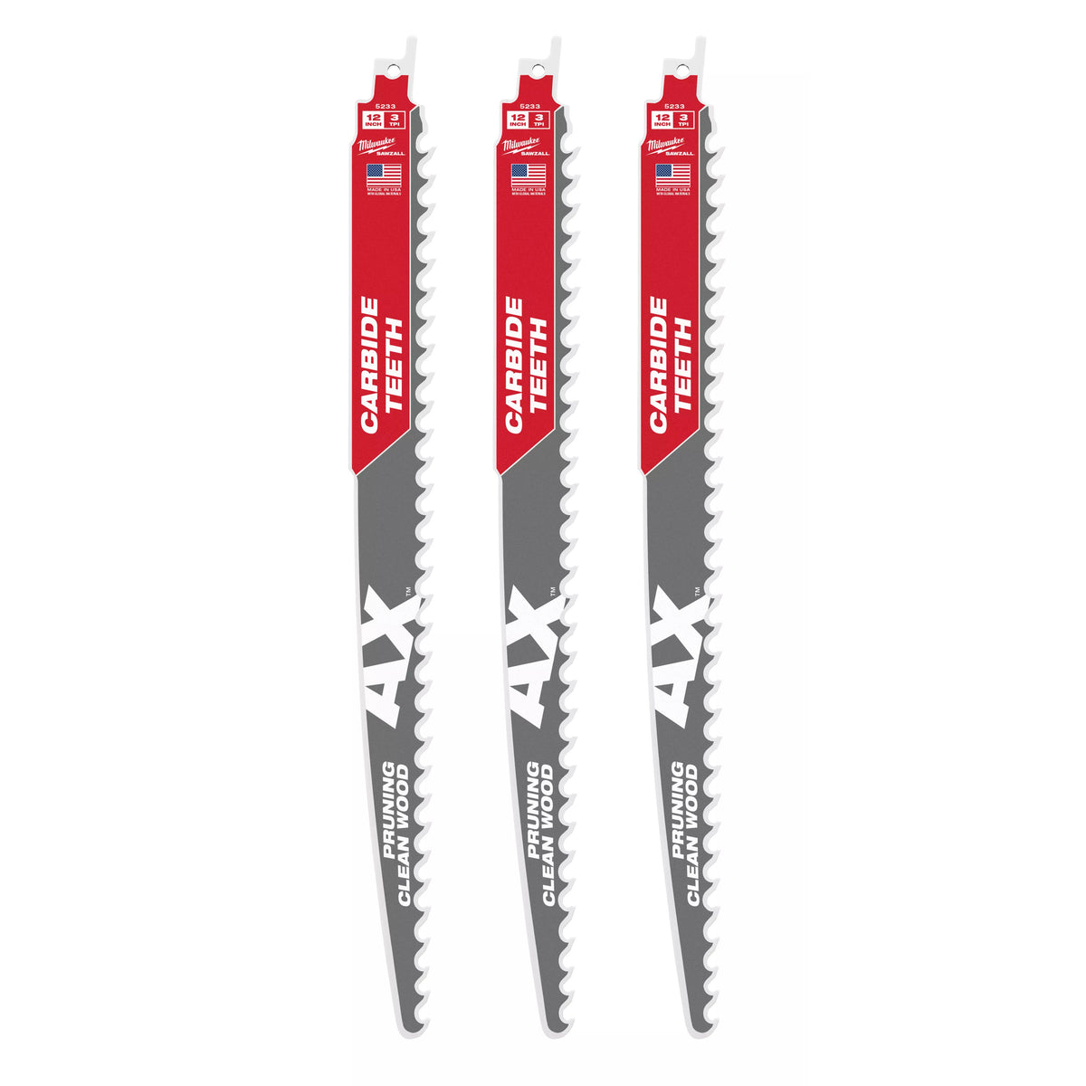 Ax - 18-Teeth Multi-Purpose Reciprocating Saw Blade - TPI