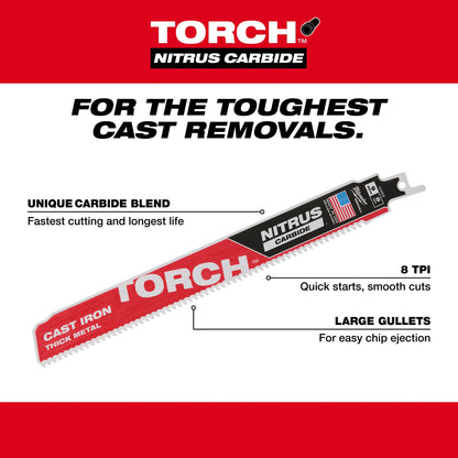 Saw Blade - 6" L x 1" W - Cast Iron