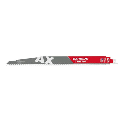 Reciprocating Saw Blade - 12" L x 1" W
