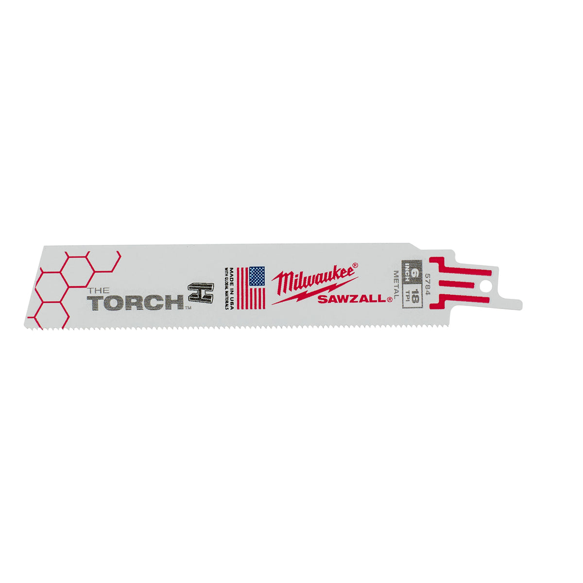 Double Duty Straight Back Reciprocating Saw Blade, 24 TPI