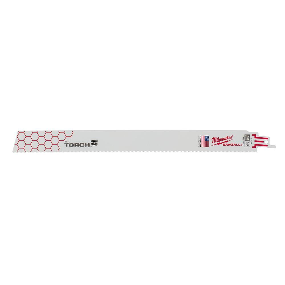 Double Duty Straight Back Reciprocating Saw Blade, 24 TPI