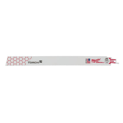 Double Duty Straight Back Reciprocating Saw Blade, 24 TPI