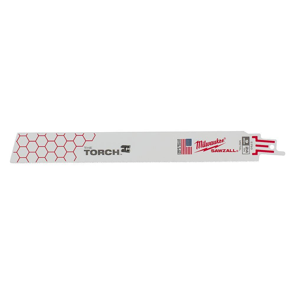 Double Duty Straight Back Reciprocating Saw Blade, 24 TPI