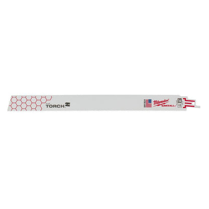 Double Duty Straight Back Reciprocating Saw Blade, 24 TPI