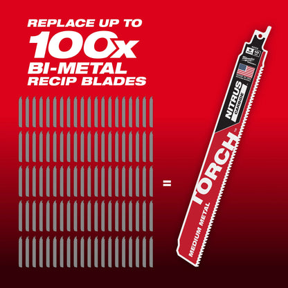 Saw Blade - 9" L x 1" W - 10 TPI
