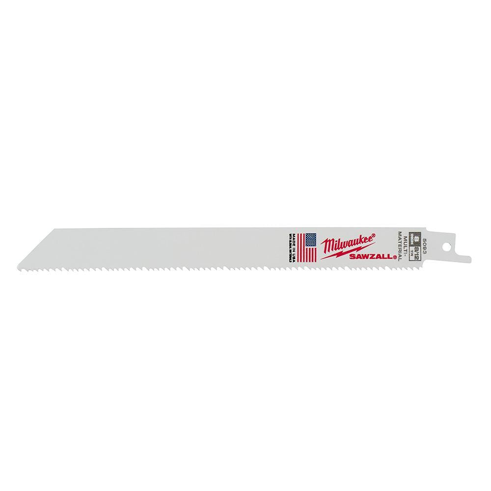 Sawzall - Thin Kerf Profile Reciprocating Saw Blade - 8"