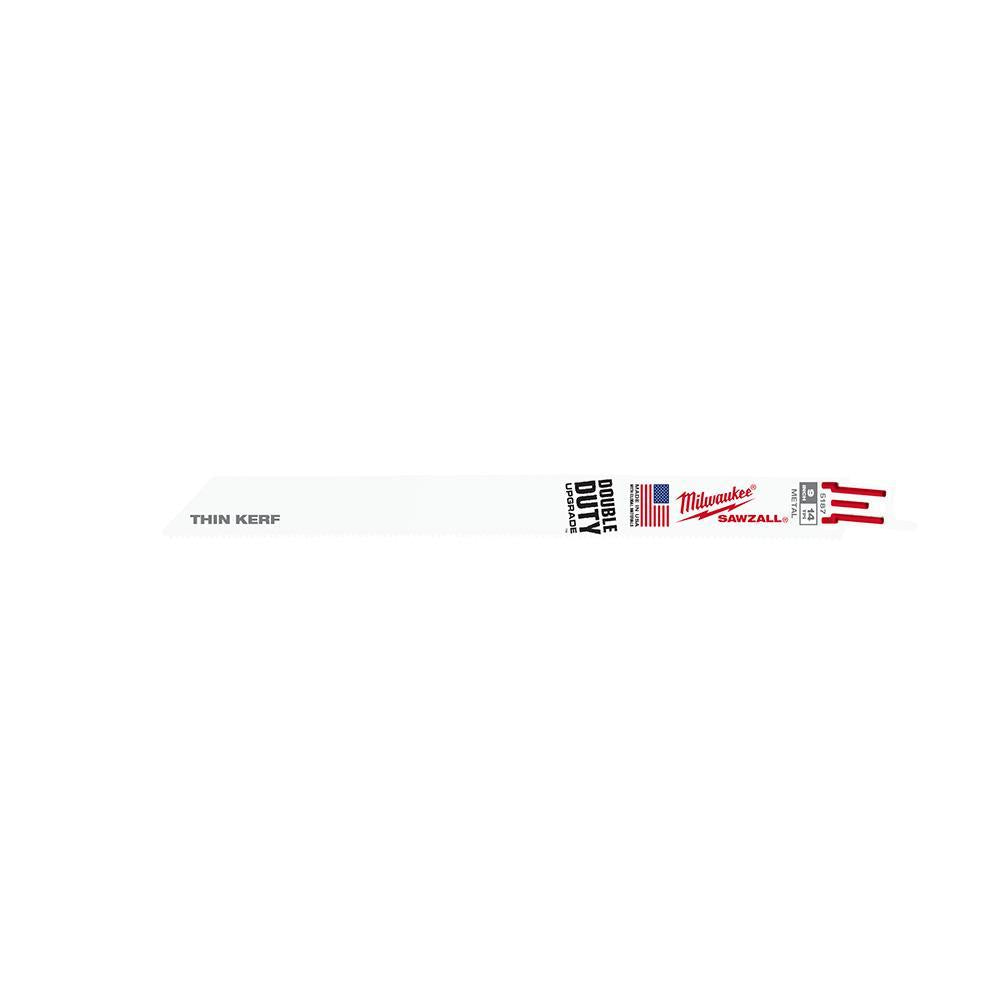 Sawzall - Thin Kerf Profile Reciprocating Saw Blade - 14 TPI