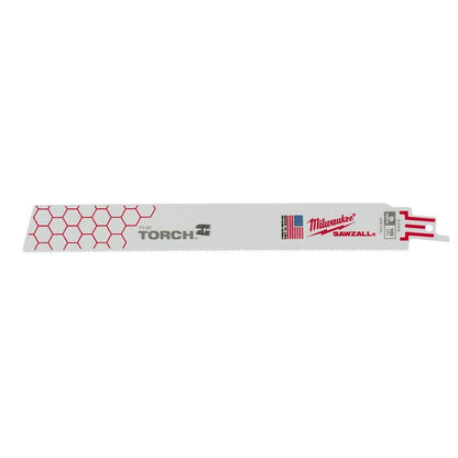 Double Duty Straight Back Reciprocating Saw Blade - White