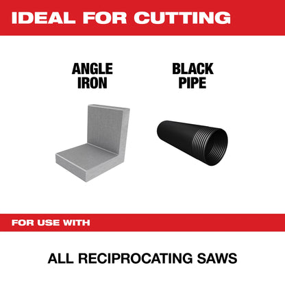 Double Duty Thin Kerf Reciprocating Saw Blade - 9"