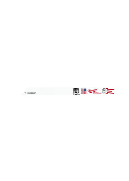 Double Duty Thin Kerf Reciprocating Saw Blade - 9"