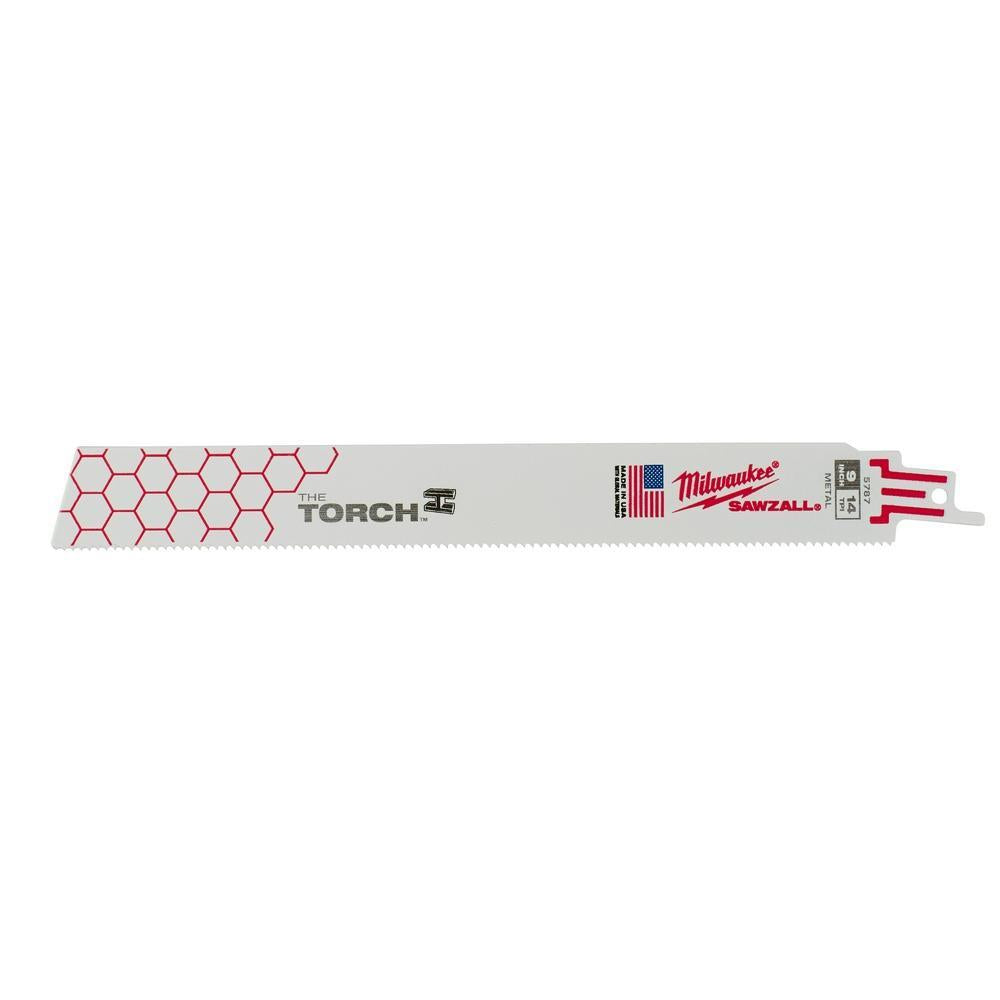 Double Duty Straight Back Reciprocating Saw Blade, 24 TPI