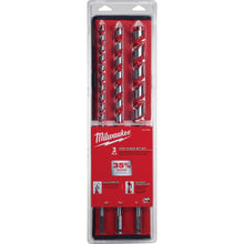 Wood Drill Bit Set - 3 Pieces - Alloy Steel