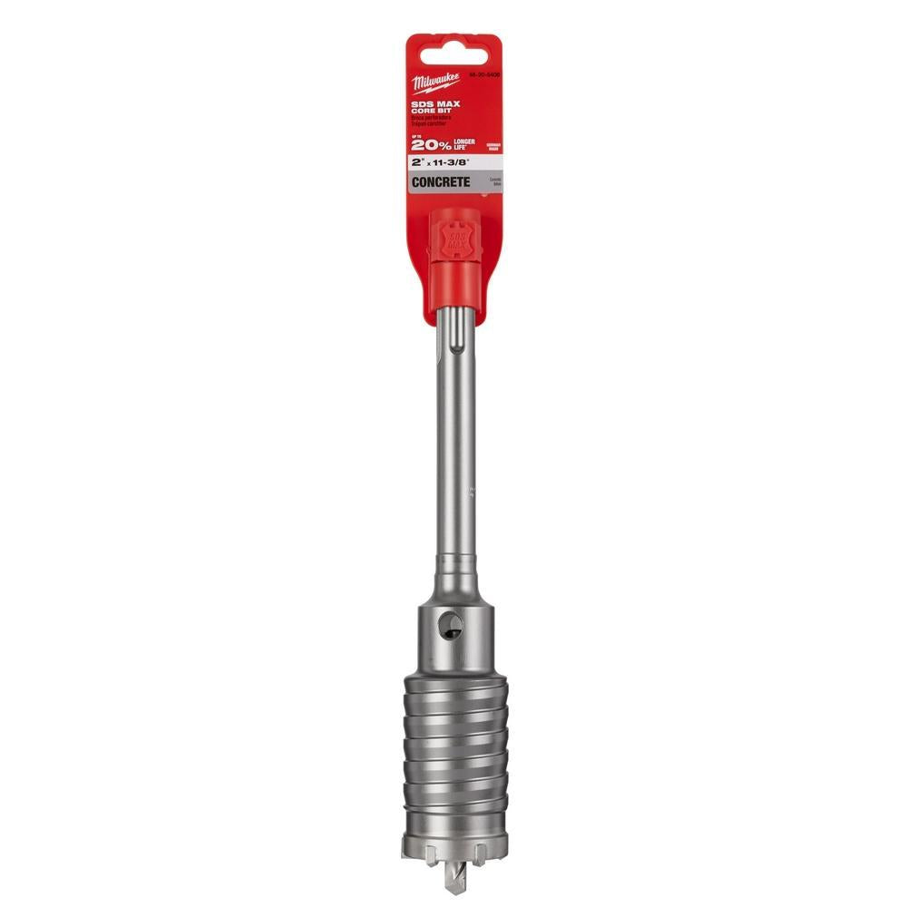 1-Piece SDS-Max Core Bit - 2" x 11-3/8"