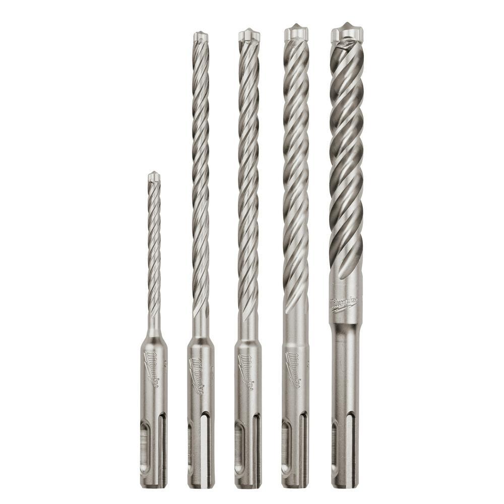 Rotary Hammer Drill Kit - 1/2" Max Drill Bit - Carbide/Steel