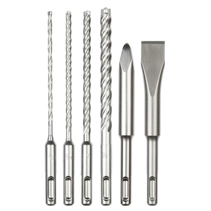 6 Pc SDS Plus MX4 4-Cutter & Chisel Kit - 48-20-7662