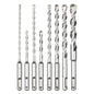 8 Pc SDS Plus M/2 2-Cutter Drill Bit Kit - 48-20-7673