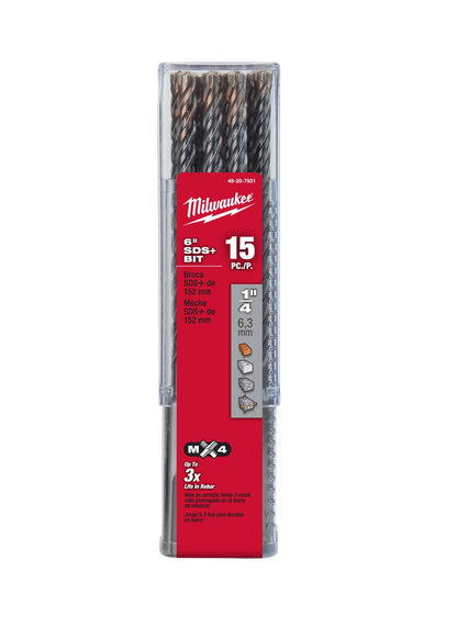 MX4 4-Cutter Rotary Hammer Drill Bit - 48-20-7931